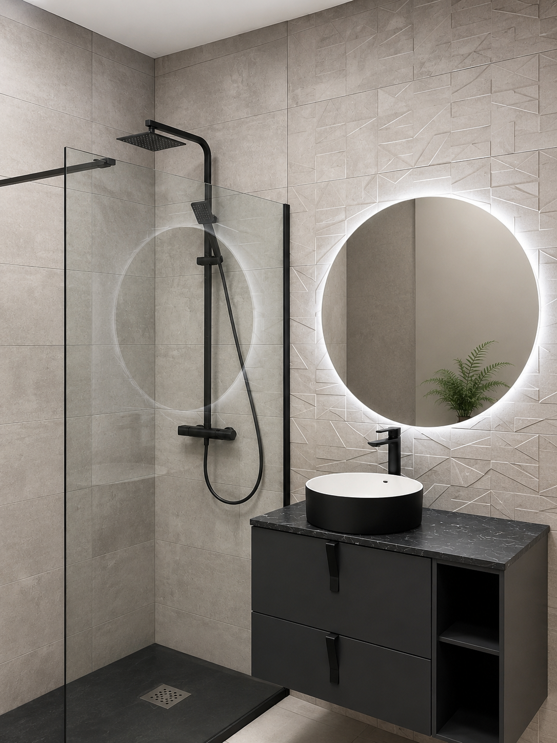 Reforma de baño moderno