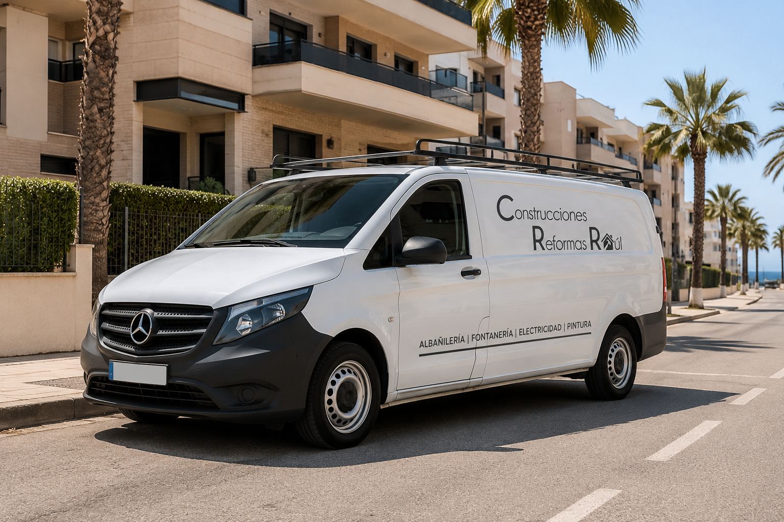 Furgoneta Construcciones Raúl S.L. Valencia